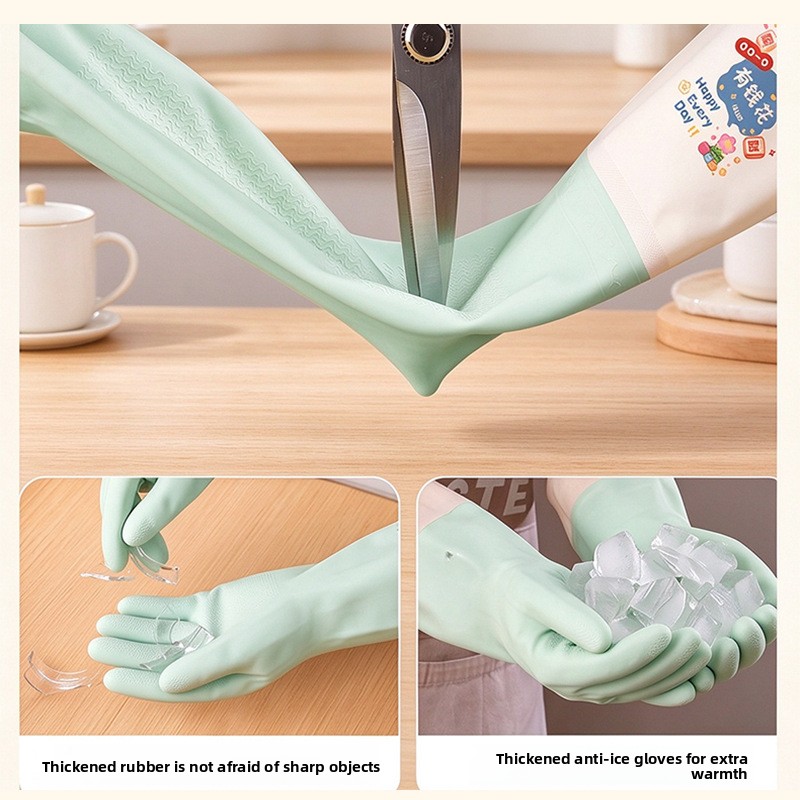 Sarung Tangan Cuci Piring Ekst - Dish Glove Rubber ulasan dan harga