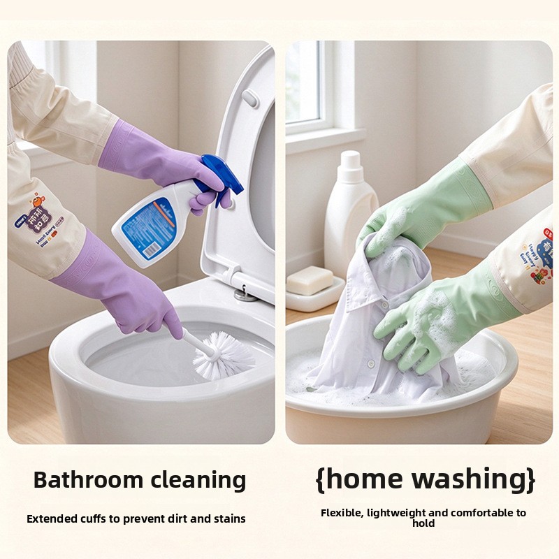 Sarung Tangan Cuci Piring Ekst - Dish Glove Rubber ulasan dan harga