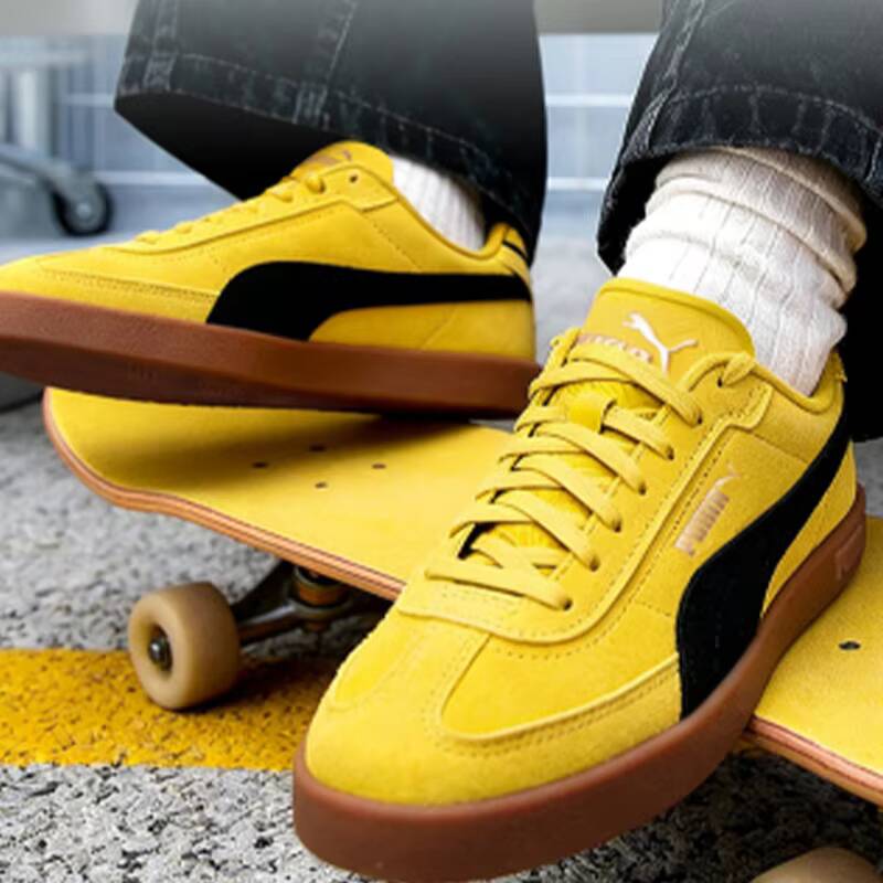 Sepatu Skateboard Kasual Anti  - Puma Shoes Suede Classic ulasan dan harga